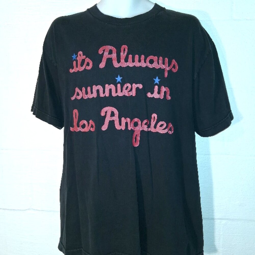 It's Always Sunnier In Los Angeles Primitive Men's Sz Large Black T-shirt Philly